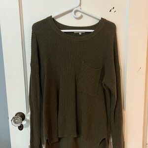 Olive Green Women's Sweater
